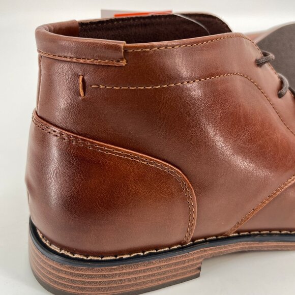 Deer Stags Maddox Boots Size 8.5M Brown Simulated Leather Memory Foam Shoes main image 7